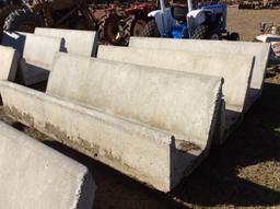 3 - CONCRETE COW FEEDERS