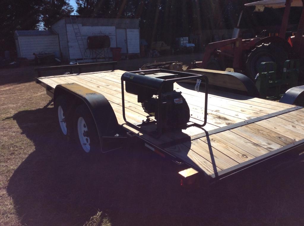 7 X 18 T.A. EQUIPMENT TRAILER