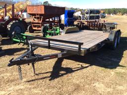 7 X 18 T.A. EQUIPMENT TRAILER