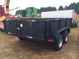 6'10 X 12 T.A. DUMP TRAILER