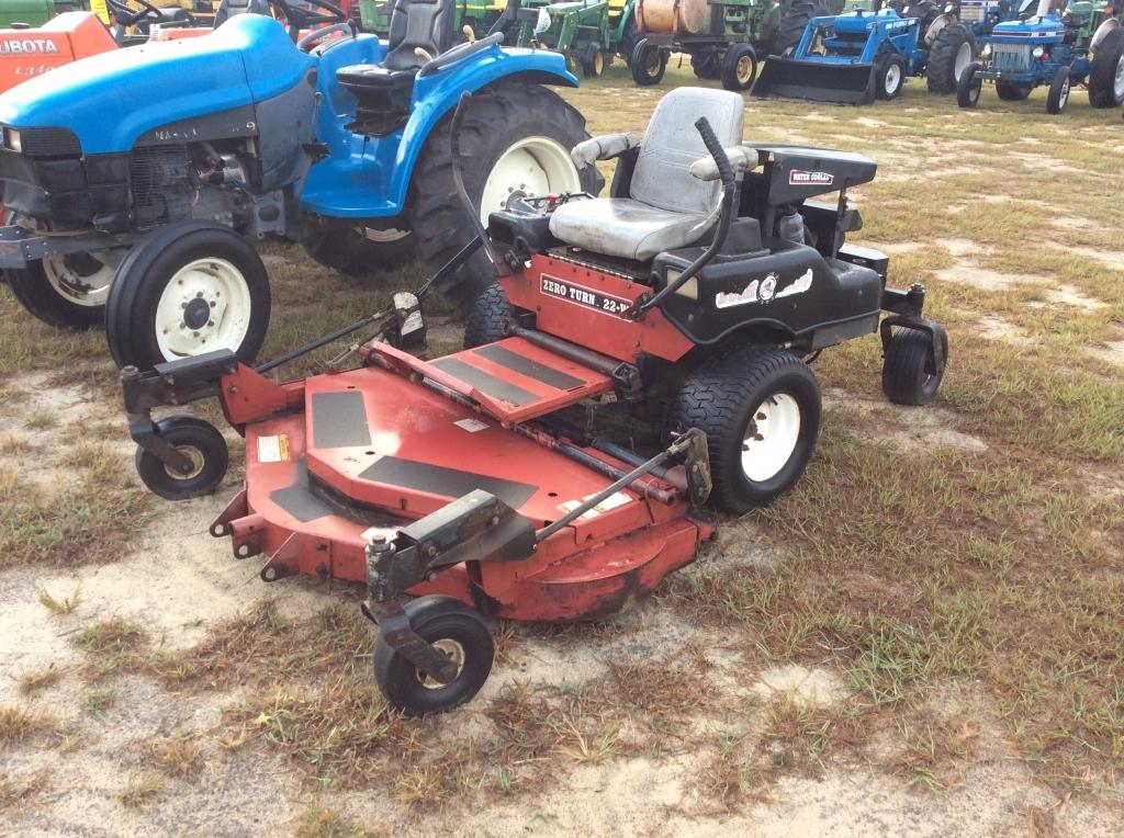 (11)BUSH HOG 22-W ZERO TURN MOWER