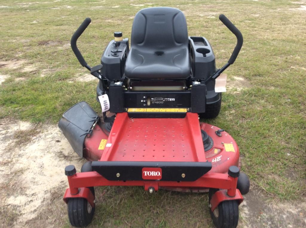 (18)TORO Z4200 ZERO TURN MOWER