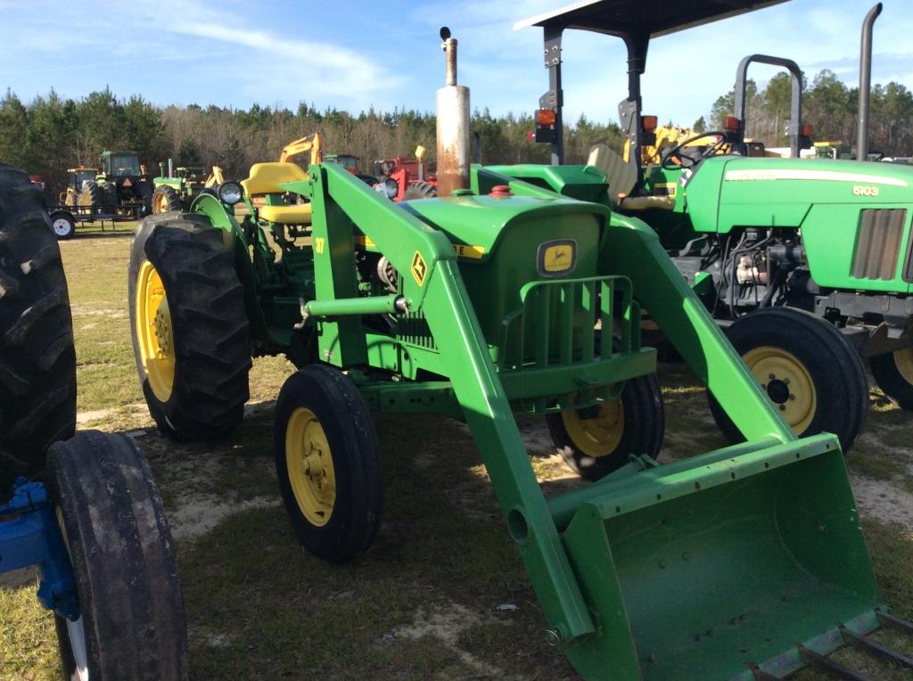 (21)JOHN DEERE 1020 W/ LOADER