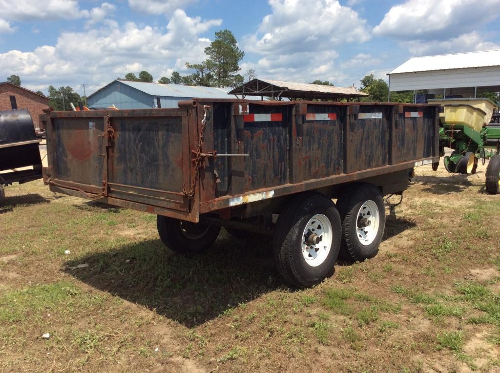 2001 SO. SALES 6 X 12 DUMP TRAILER