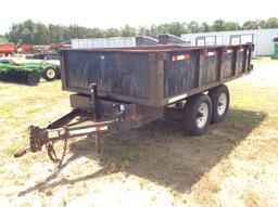 2001 SO. SALES 6 X 12 DUMP TRAILER