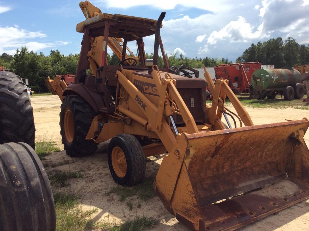 CASE 580K BACKHOE