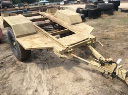 (122)ABSOLUTE - ARMY 1 TON GENERATOR TRAILER
