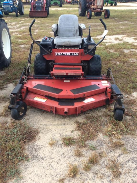 (9)BUSH HOG 22-W ZERO TURN MOWER