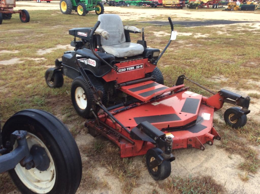 (9)BUSH HOG 22-W ZERO TURN MOWER