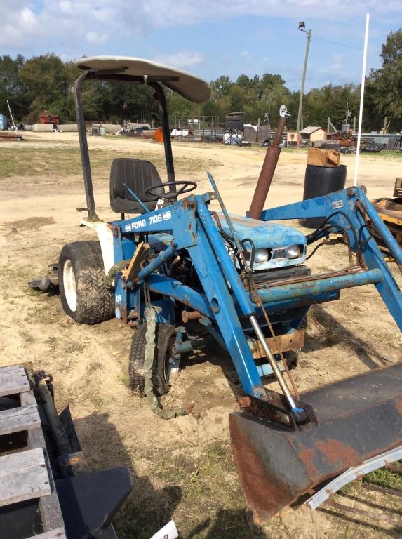 (207)FORD 7106 & ATTACHMENTS