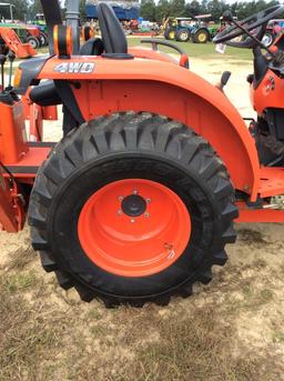 (22)KUBOTA L3301 W/ LA525 LOADER & BH77 BACKHOE