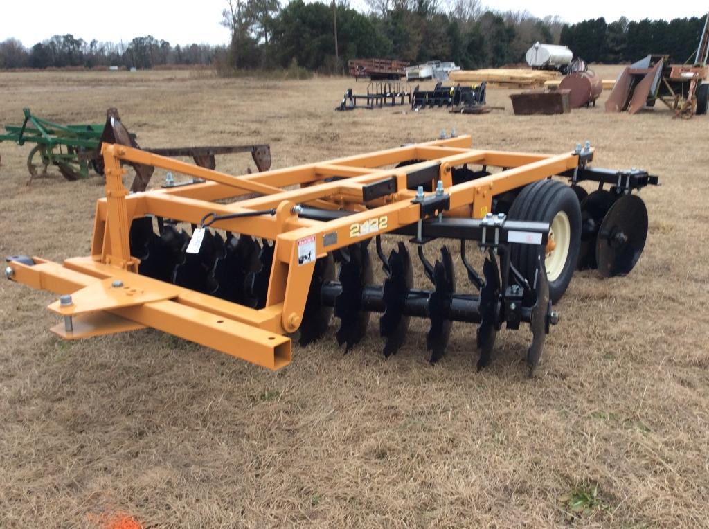 8' PULL TYPE OFF-SET DISC HARROW - 2422