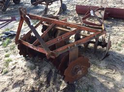 (117)5' 3PT DISC HARROW