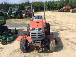 (24)KUBOTA B7300 W/ 60" BELLY MOWER