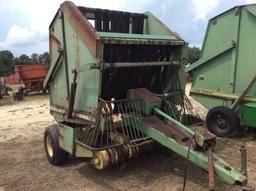 (39)JOHN DEERE 510 ROUND BALER