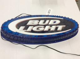 LIGHTED BUD LIGHT SIGN