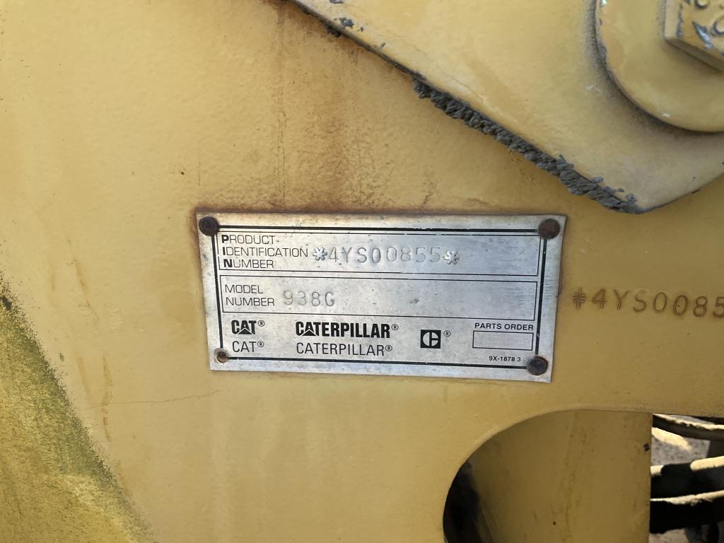 (36)1999 CATERPILLAR 938G WHEEL LOADER