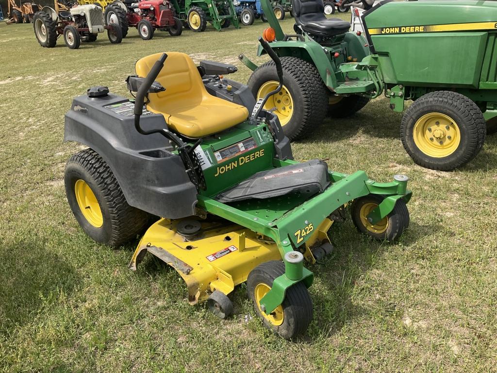 (12)JOHN DEERE Z425 ZERO TURN MOWER