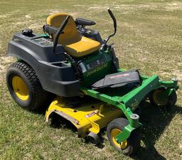 (12)JOHN DEERE Z425 ZERO TURN MOWER