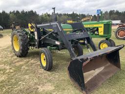 (22)JOHN DEERE 2030 W/ AGCO GL520 LOADER