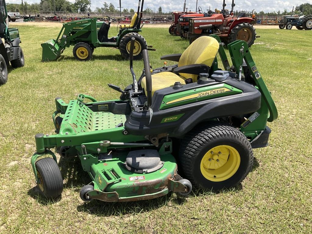 (6)JOHN DEERE Z930M ZERO TURN MOWER