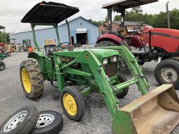 (24)JOHN DEERE 850 W/ JD 75 LOADER