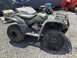 (11)HONDA RANCHER ES 4-WHEELER