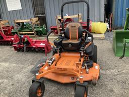 (13)SCAG TIGER CAT II ZERO TURN MOWER