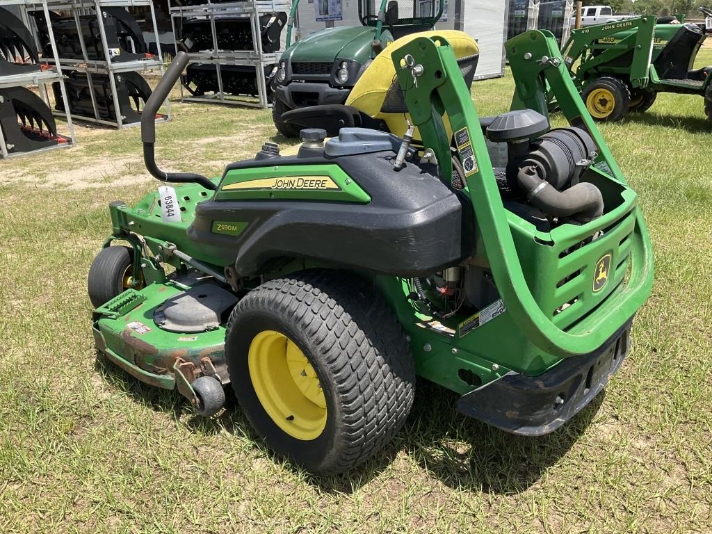 (6)JOHN DEERE Z930M ZERO TURN MOWER