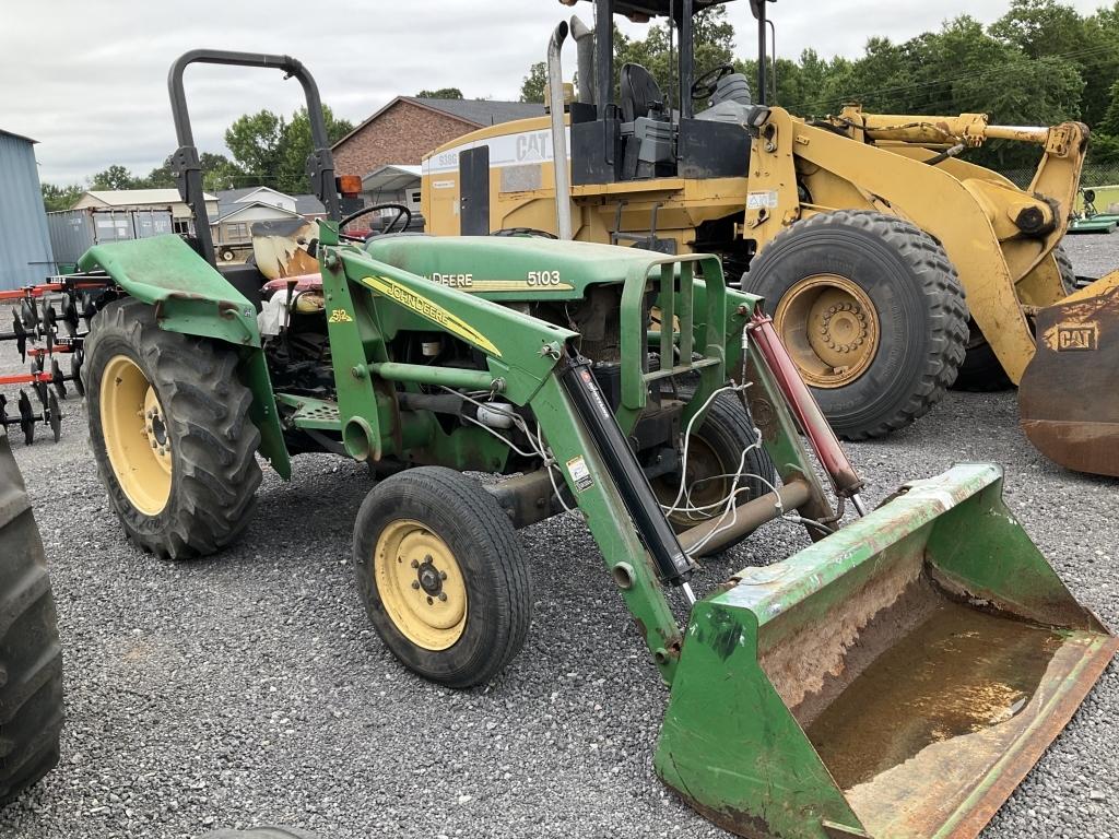 (32)JOHN DEERE 5103 W/ JD 512 LOADER