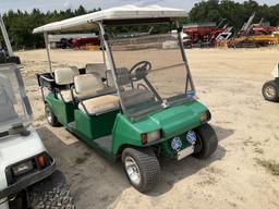 (2)CLUB CAR ELECTRIC GOLF CART