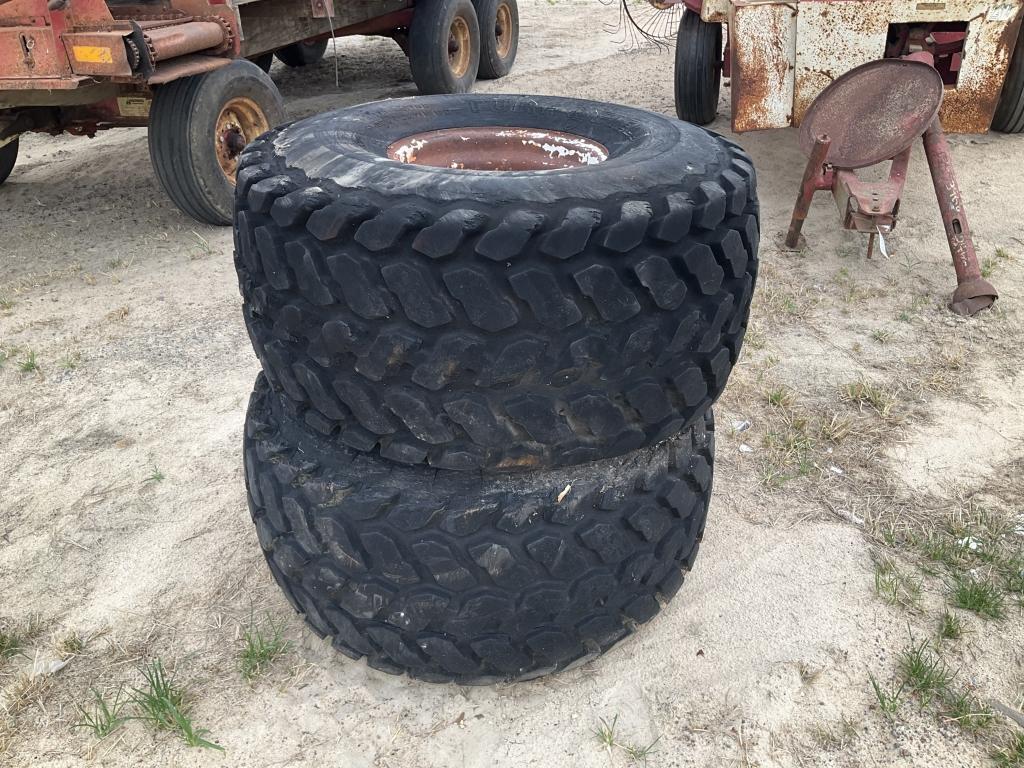 (16)2 - 21.5 X 16 TIRES/RIMS