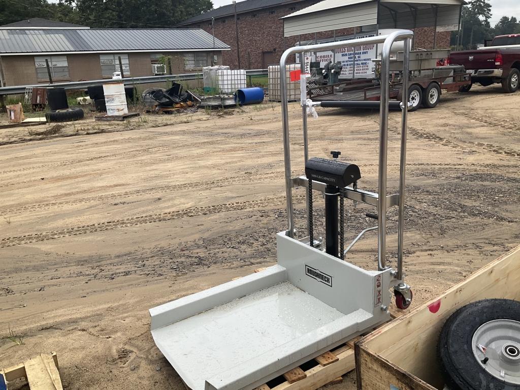 (1)HYDRAULIC LIFT PLATFORM CART