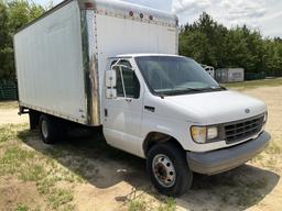 (105)1995 FORD E350 CARGO VAN