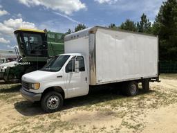 (105)1995 FORD E350 CARGO VAN