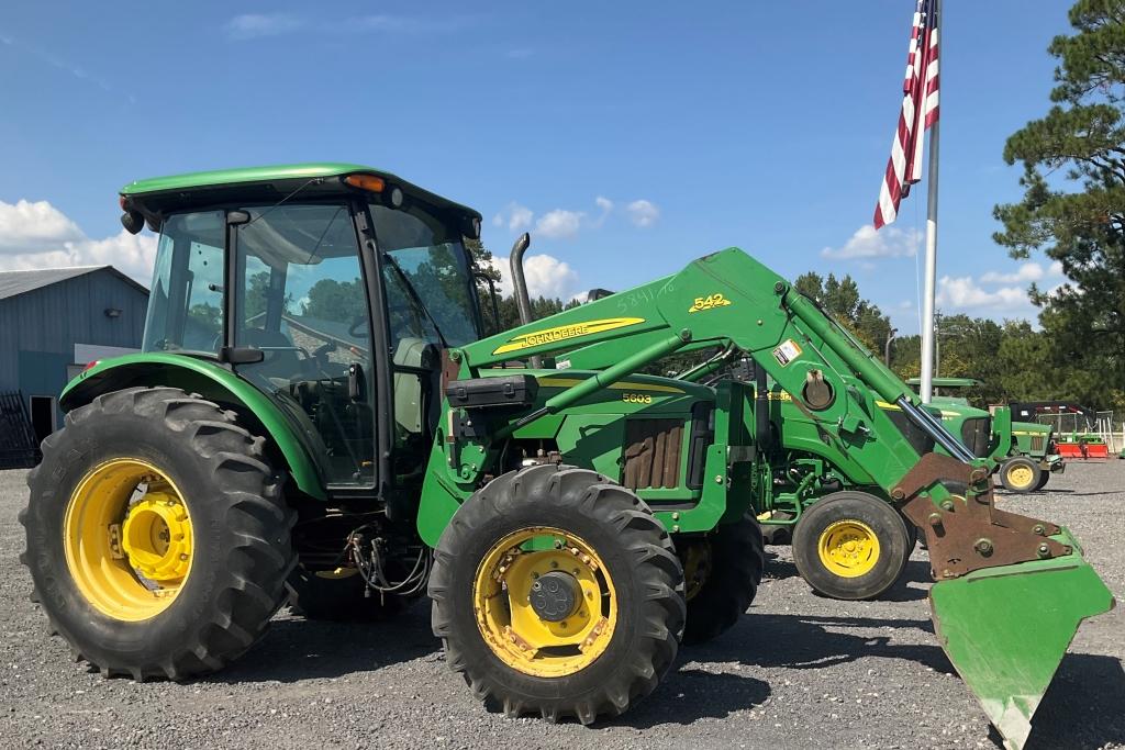 (28)JOHN DEERE 5603 W/ JD 542 LOADER