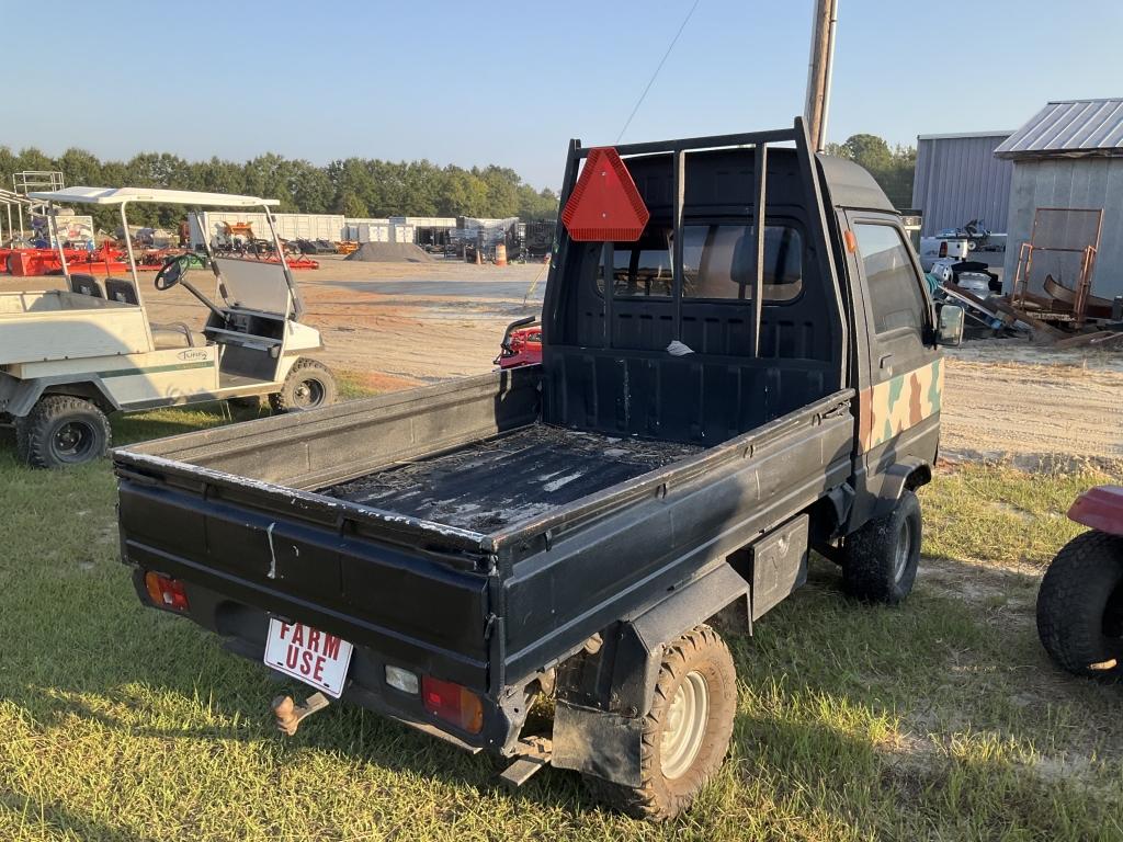 (13)MITSUBISHI OFF-ROAD TRUCK W/ DUMP BED-NO TITLE