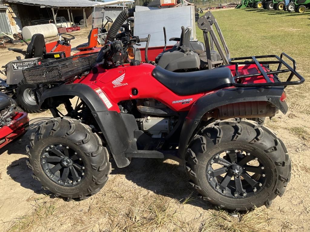 (6)HONDA RANCHER E5 4-WHEELER