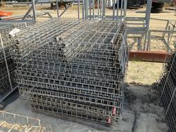 (14)44" X 46" METAL PALLET RACKS