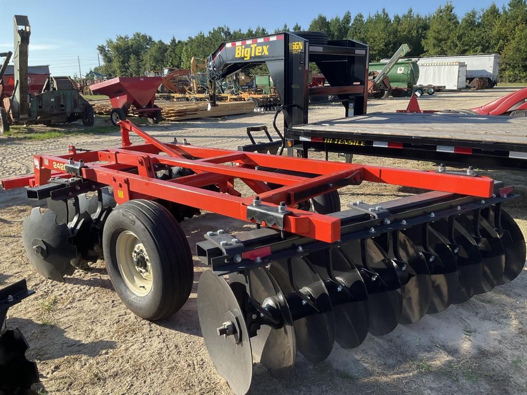 (319)IND. AMERICA 7'3 PULL OFF-SET DISC HARROW