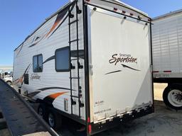 (327)2015 KZ SPORTSMAN SPORTSTER TOY HAULER