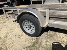 (368)2022 CARRY-ON 6X10 S.A. ALUMINUM TRAILER