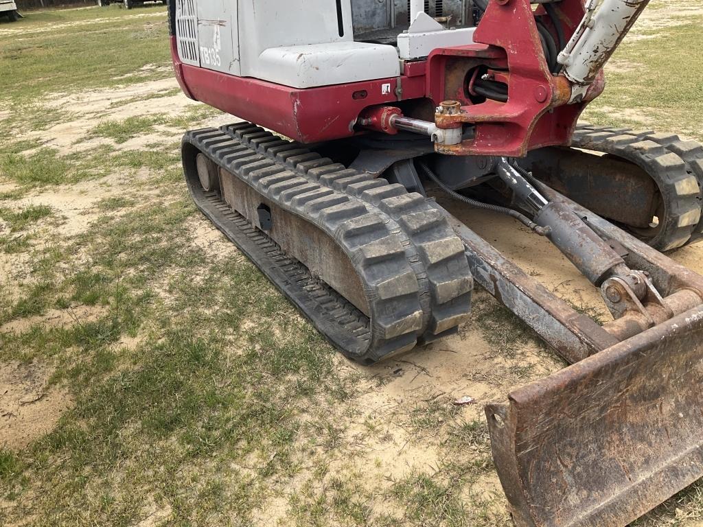 (100)2006 TAKEUCHI TB135 MINI EXCAVATOR