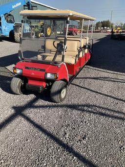 (8)CLUB CAR VILLAGER 8 GAS GOLF CART