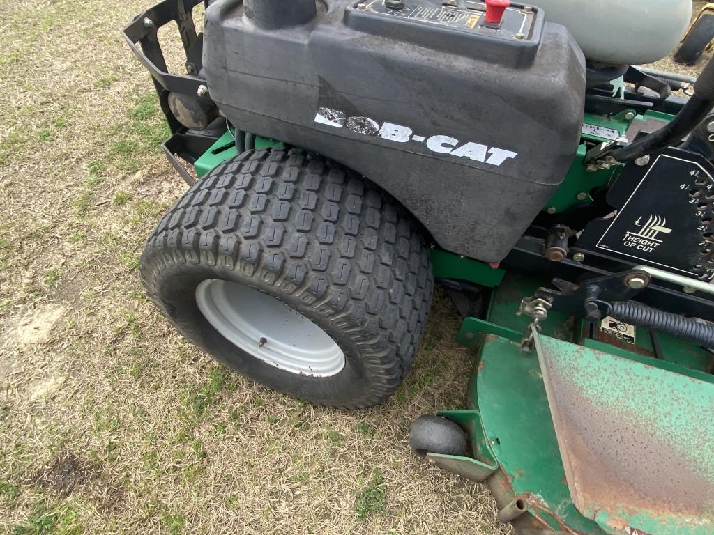 (5)TEXTRON BOBCAT ZERO TURN MOWER