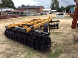 (358)IND. AMERICA 9'6 PULL OFF-SET DISC HARROW