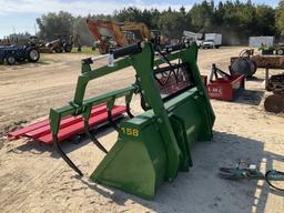 (242)IND. AMERICA 80" JD BUCKET GRAPPLE - 158