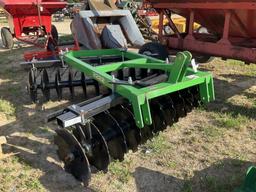 (252)IND. AMERICA 7'5 3PT OFF-SET DISC HARROW