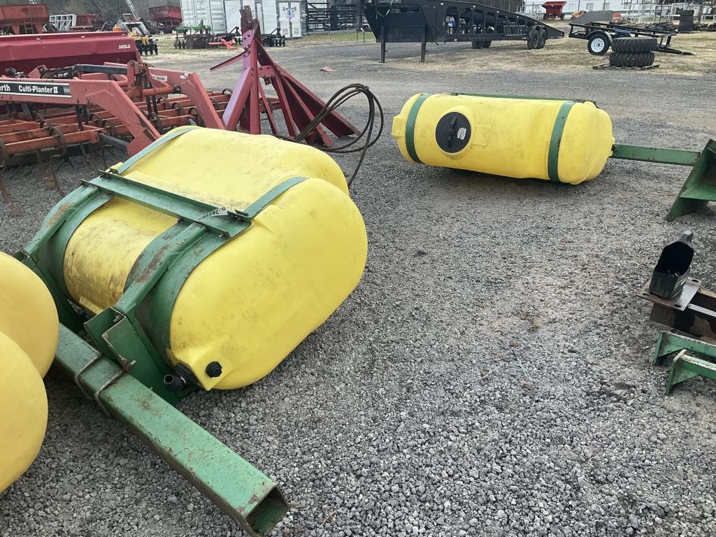 (94) - (2)250GAL. SADDLE TANKS W/ BRACKETS