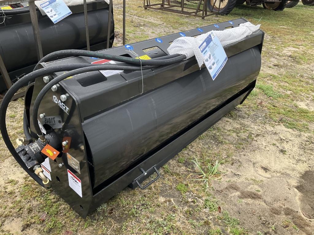 (610)UNUSED MOWER KING 72" SS VIBRATORY ROLLER